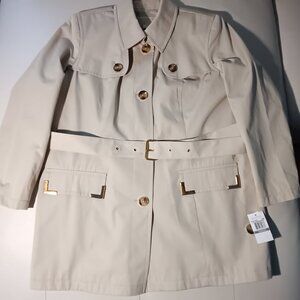 Michael Kors Trench Coat Jacket  Belted New with Tags